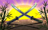 Swords Of Shinomori Badge - Thousand Island Solitaire