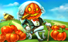 Pumpkin Farmer Badge - Spooky Slots!