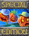 Jack-o-Lantern Badge - Spooky Slots!