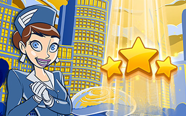 Chicago World Class Badge - Jet Set Solitaire