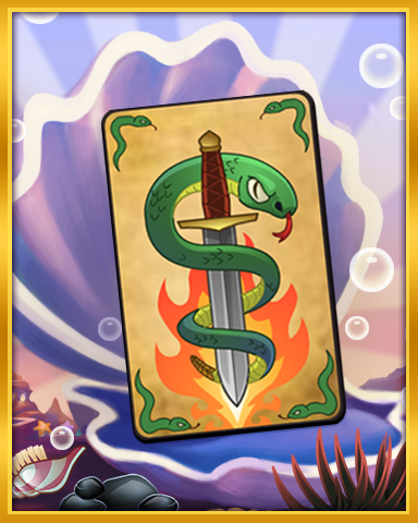 Sea Beast Badge - Solitaire Blitz