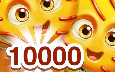 Yellow Cookie 10000 Badge - Cookie Connect