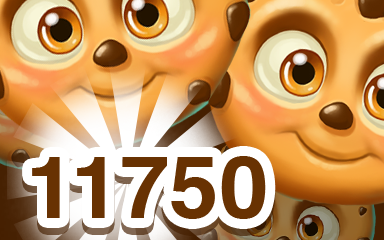 Brown Cookie 11750 Badge - Cookie Connect