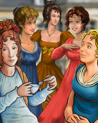 Jane Austen's Masterpieces Badge - StoryQuest