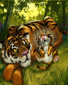 Jungle Tiger Badge - Jungle Gin HD
