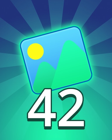 Theme 42 Badge - Pogo Daily Sudoku