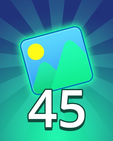 Theme 45 Badge - Pogo Daily Sudoku