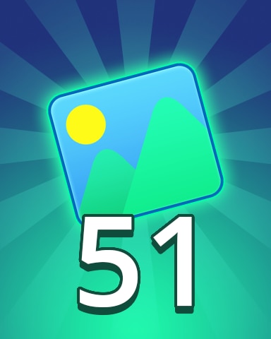 Theme 51 Badge - Pogo Daily Sudoku