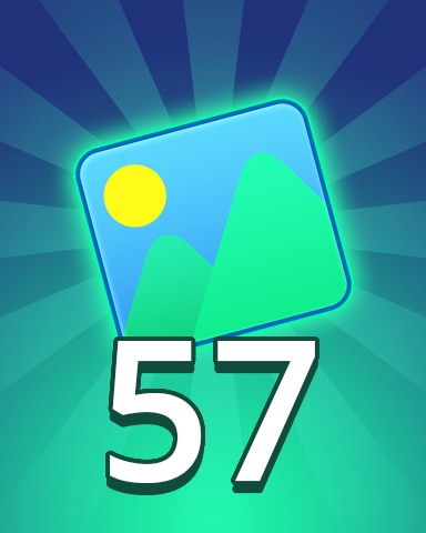 Theme 57 Badge - Pogo Daily Sudoku