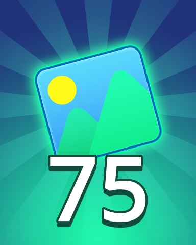 Theme 75 Badge - Pogo Daily Sudoku