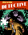 Pulp Detective Badge - Jigsaw Detective
