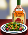 Thousand Island Dressing Badge - Thousand Island Solitaire HD