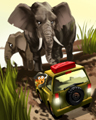 Scary Safari Badge - Jungle Gin HD