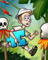 Hunting For Treasure Badge - Jigsaw Treasure Hunter HD