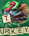 TURKEY For 13 Points Badge - SCRABBLE