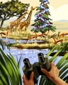 Holiday Safari Badge - Mahjong Safari HD