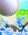 Water Hazard Badge - Golf Solitaire