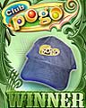 Club Pogo Hat Winner Badge