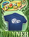 Pogo T-Shirt Winner Badge