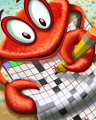 Lil' Crabby Badge - Crossword Cove HD