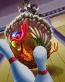 Turkey Ball Badge - Pogo™ Bowl