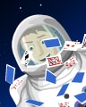 Solitary Space Badge - World Class Solitaire HD