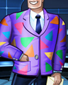 Colored Suit Badge - TRIVIAL PURSUIT Daily 20