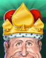 Crown Of Spades Badge - Payday Freecell HD