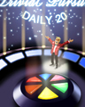 Quiz Show Badge - TRIVIAL PURSUIT Daily 20