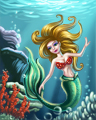 Mermaid Badge - Vaults Of Atlantis Slots
