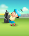Play Through The Pastry Badge - Golf Solitaire