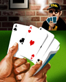 Silver Aces Badge - High Stakes Poker