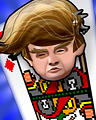 Trump Card Badge - Euchre