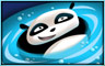 Relaxing Panda Badge - Panda Pai Gow Poker