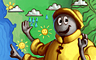 Great Day For Play Badge - Rainy Day Spider Solitaire