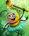 Honey Magic Badge - Tumble Bees HD