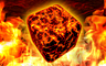 Lava Love Badge - Mahjongg Dimensions