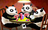 Pandas Playing Poker Badge - Panda Pai Gow Poker