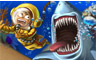 Feeding Time Badge - Vaults Of Atlantis Slots