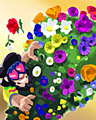 Flower Climber Badge - Flower Daze