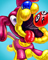 Chew Toy Badge - Balloon Bounce