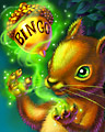 Magic Acorn Badge - Everyone Wins Bingo