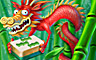 Bamboo Dragon Badge - Mahjong Garden