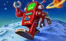 Red Robot Badge - Sci-Fi Slots