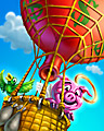 Pig In A Balloon Badge - Hog Heaven Slots
