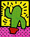 Pogo Dancin' Cactus Badge