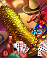 Ante Up Badge - Double Deuce Poker HD