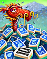 Spring Dragon Badge - Mahjong Garden HD