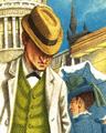 Narrowly Missed Badge - Sherlock Holmes