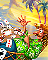 Super Sleeve Badge - Casino Island Blackjack